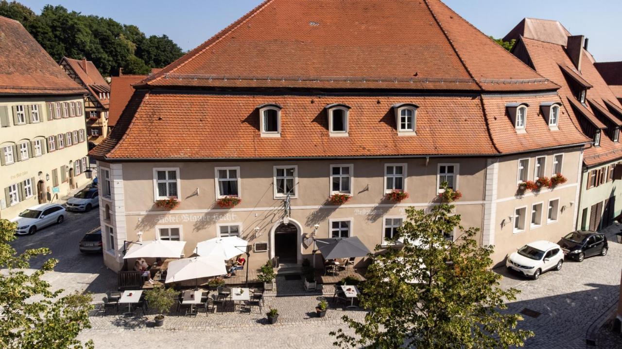 Romantica Hotel Blauer Hecht Dinkelsbühl Exterior foto